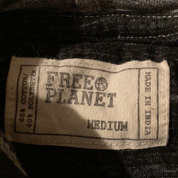 Free Planet hoodie long sleeve shirt. Boys medium. - Picture 2 of 4